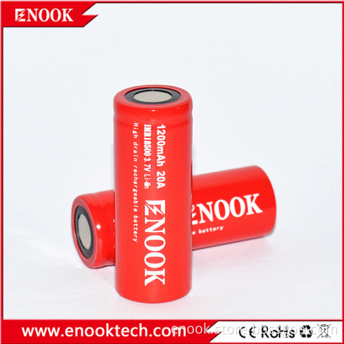 Enook Battery 18500 1200mah 3.7V